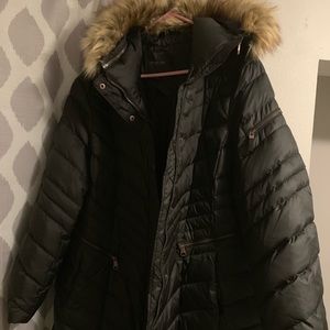 Andrew Marc - Beautiful long DOWN puffer coat Black 2x POSSIBLY $30 WITHOUT HOOD
